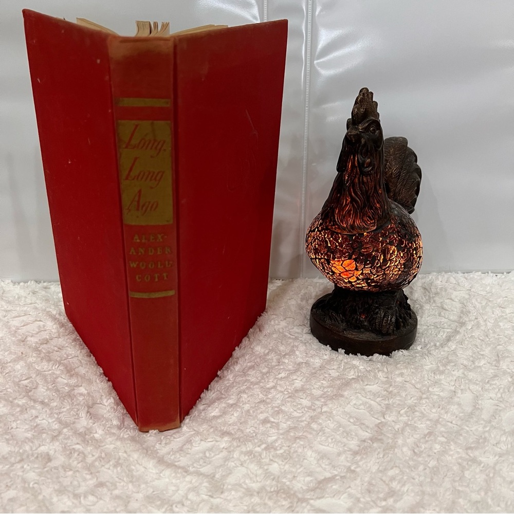 Long, Long Ago by Alexander Woollcott hardcover copyright 1943